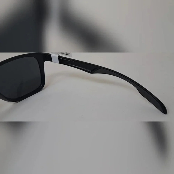 NWT Prada Linea Rossa Black  Black Sport Rectangle SPS 04O 1BO-1A1 58-16-140 - Picture 14 of 16